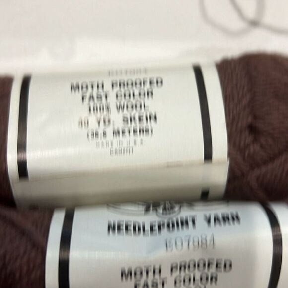 Elsa Williams Mixed Lot 11 Skeins Brown Needlepoint Yarn 40 Yd Skein 100% Wool - Picture 6 of 12